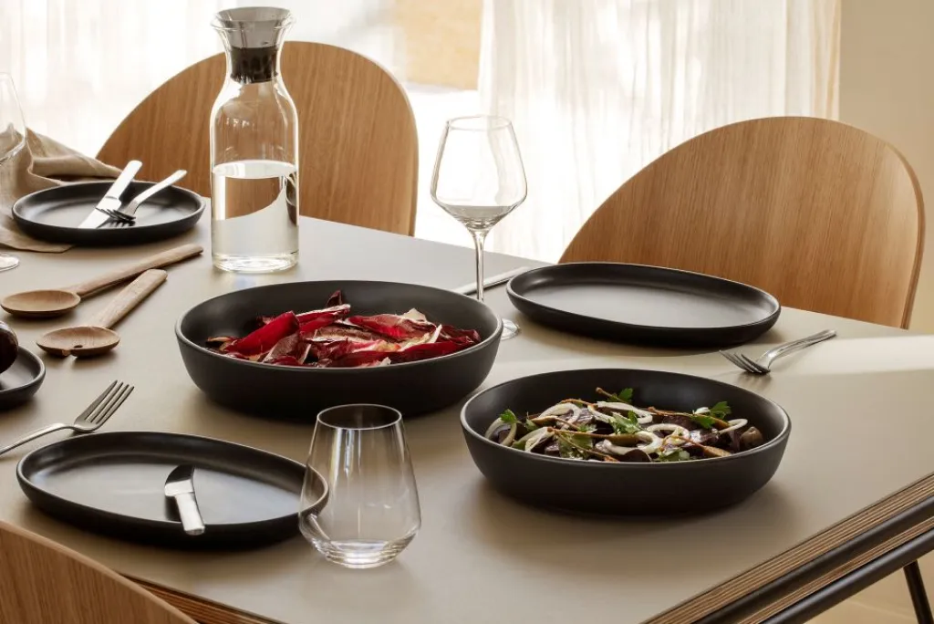 Outlet Nordic Kitchen Salatskål , Sort Skåle|Spisestue