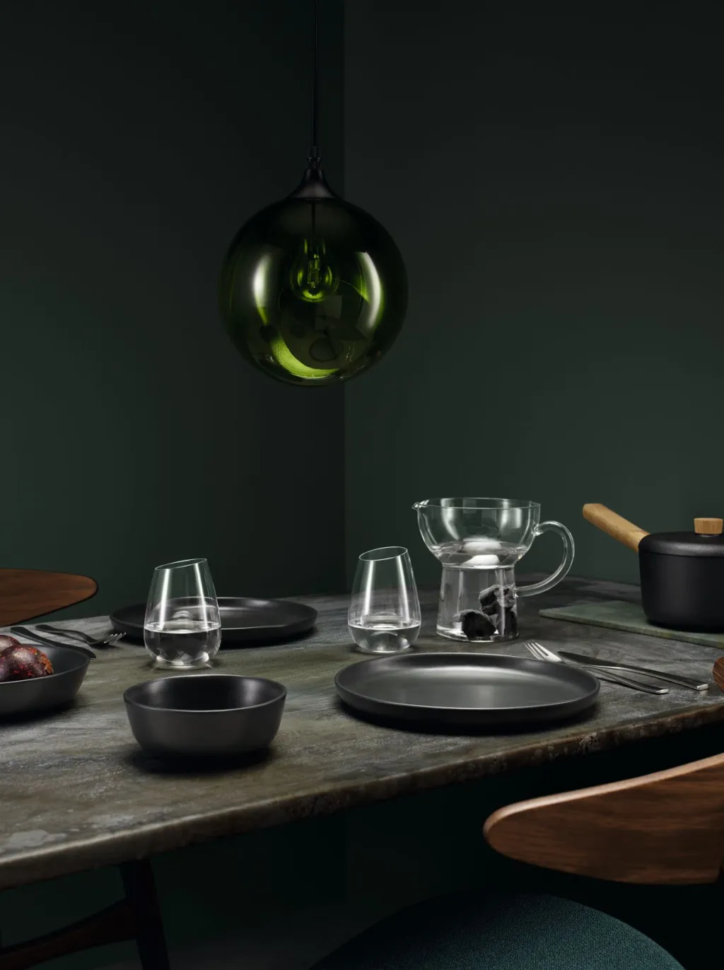 Eva Solo Desserttallerkener > Nordic Kitchen Tallerken , Sort