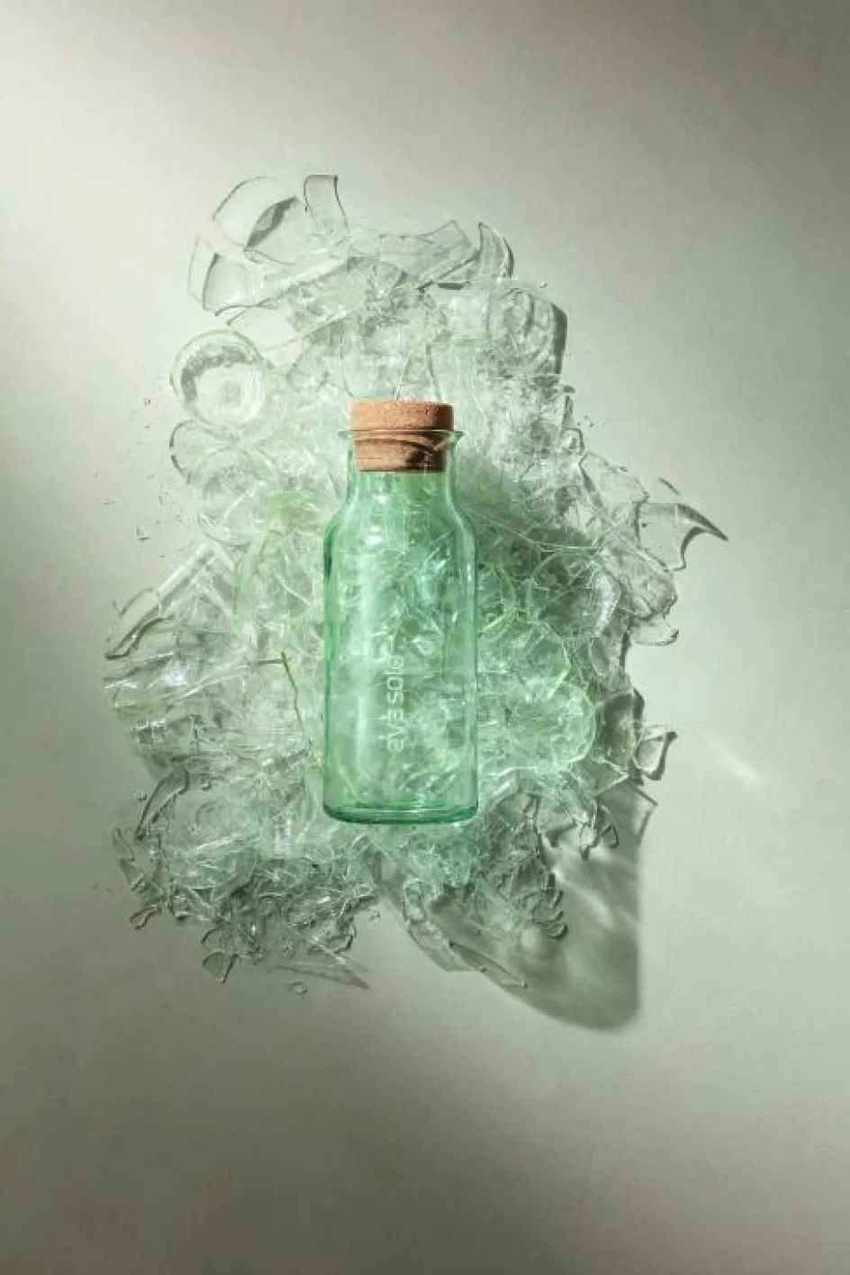 Eva Solo Recycled Karaffel 1 L, Genbrugsglas