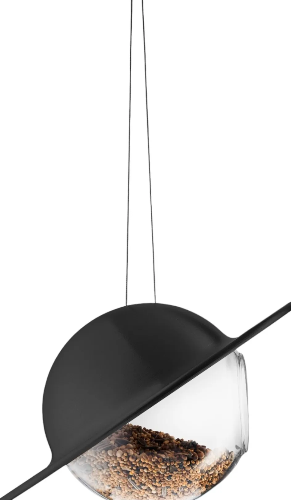 Best Eva Solo Saturn Fuglefoderkugle ?24 cm, Sort