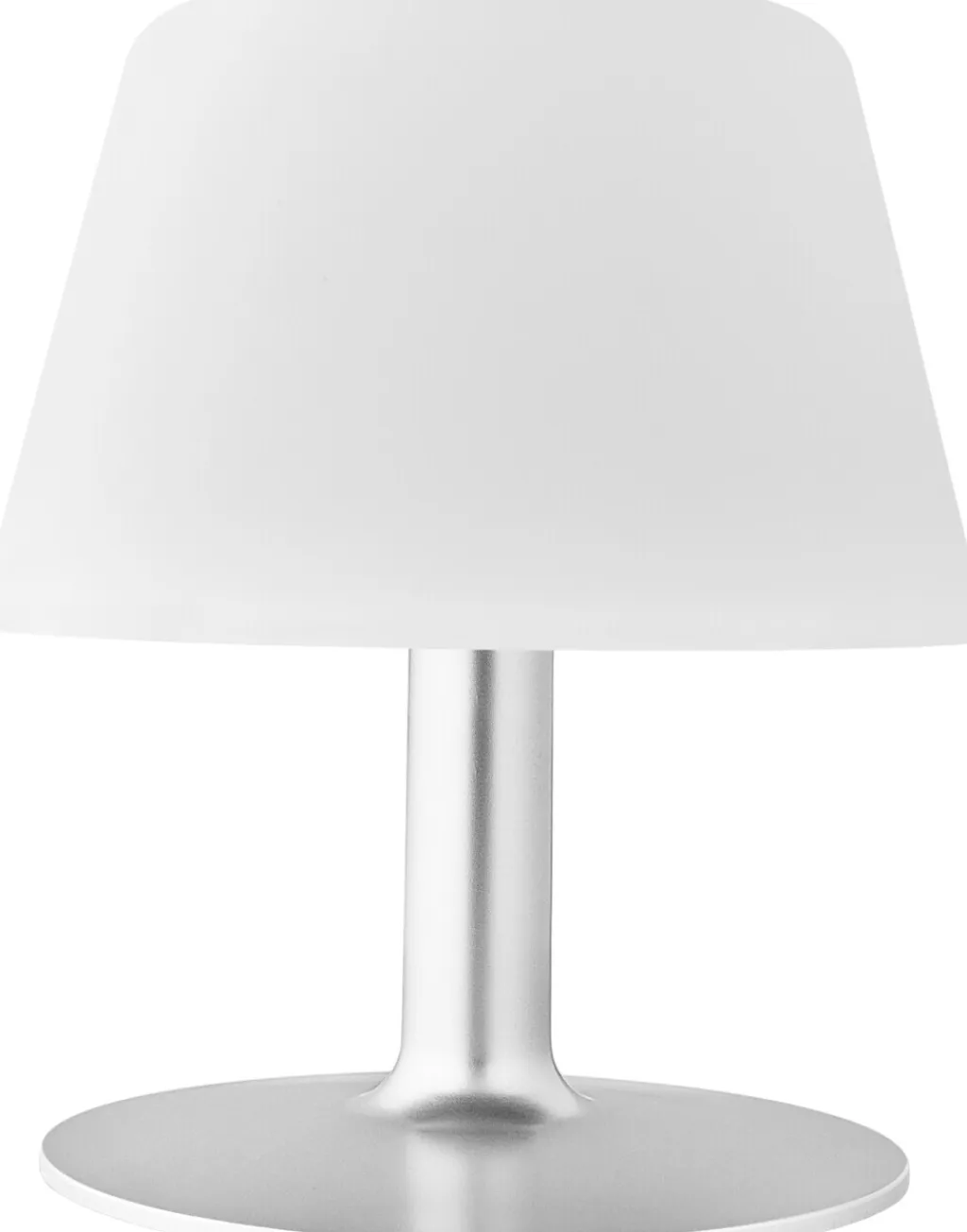 New SunLight Loungelampe H, Hvid/Stål Udendørs Bordlamper|Lamper Til Haven Og Terrassen