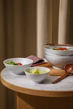 Eva Trio Legio Nova Ramen-skål , Hvid