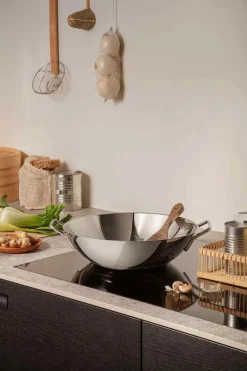 Hot Eva Trio Multi Wok 32 cm, Recycled Stål
