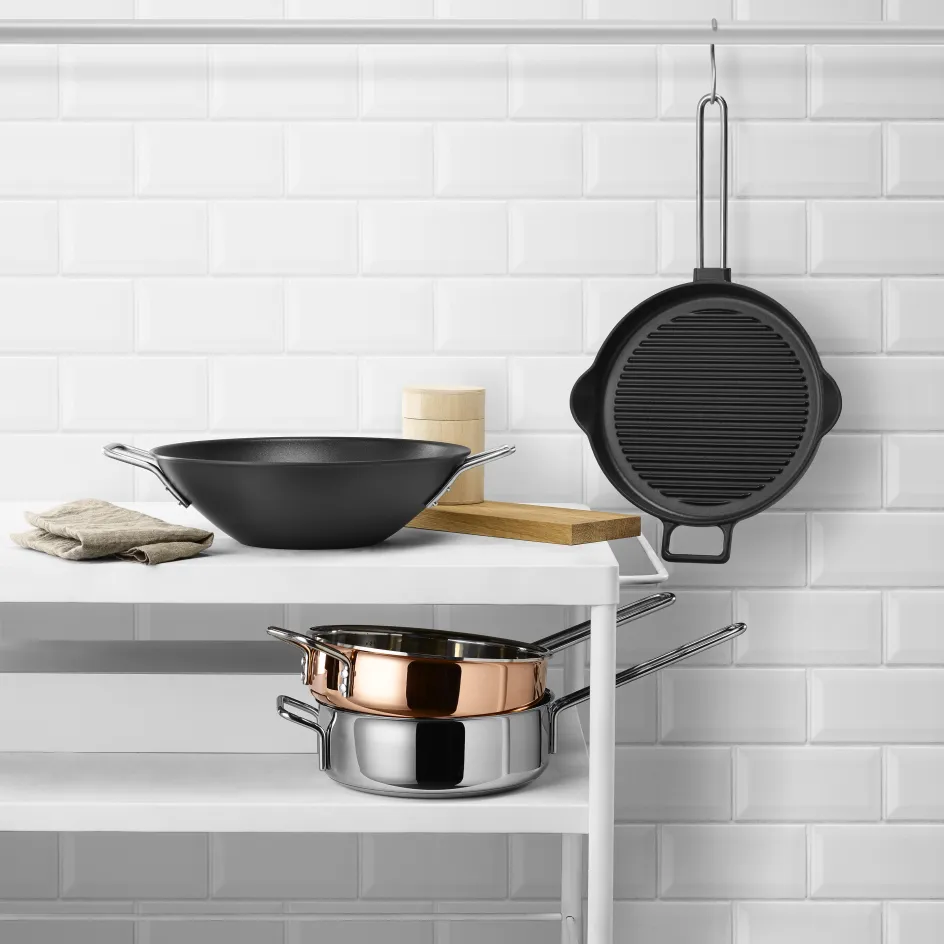 Clearance Eva Trio Sauterpande 24 cm, Kobber