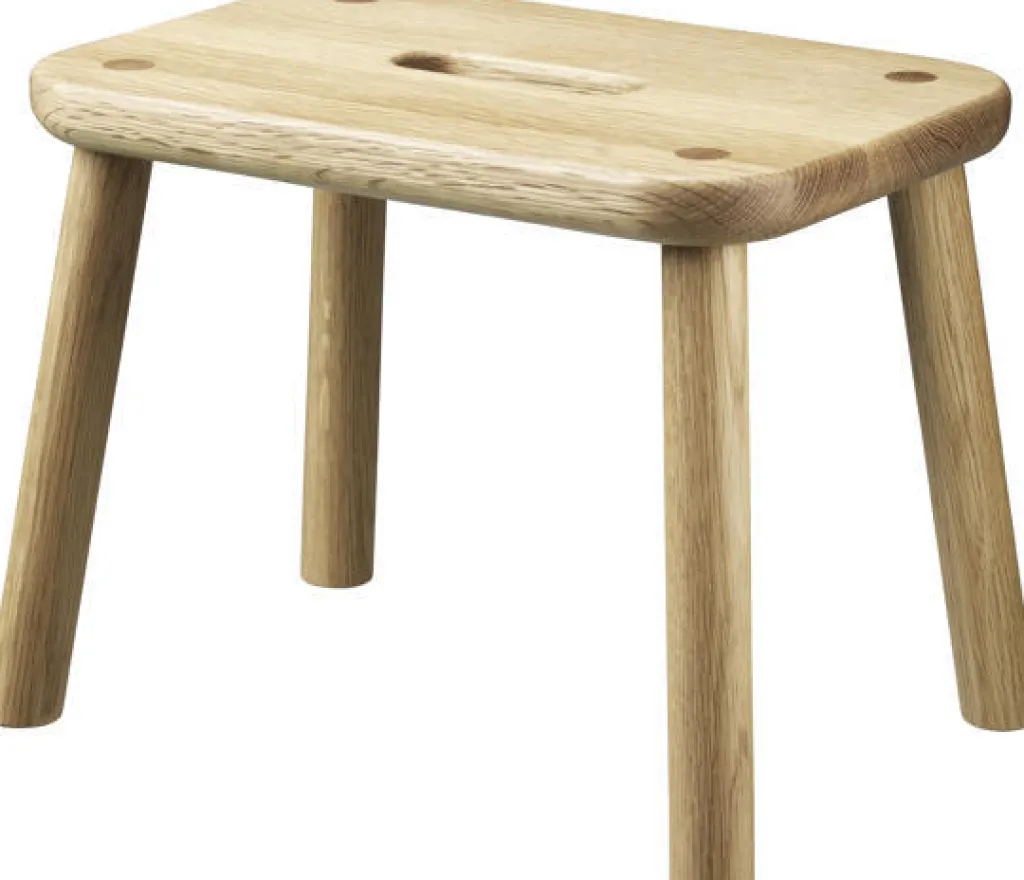Discount J181 Sønderup Taburet H25,5 cm, Eg Stole