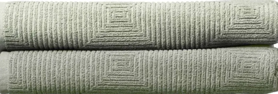 Best FDB Møbler R33 Kirkeby Badehåndklæde 2 stk. 70x140 cm, Sea Spray