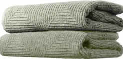 Discount FDB Møbler R33 Kirkeby Håndklæde 2 stk. 50x90 cm, Sea Spray