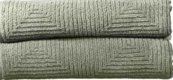 Discount FDB Møbler R33 Kirkeby Håndklæde 2 stk. 50x90 cm, Sea Spray