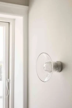 Best FDB Møbler U12 Slettehage Væglampe u. Ledning 20,8 cm, Aluminum