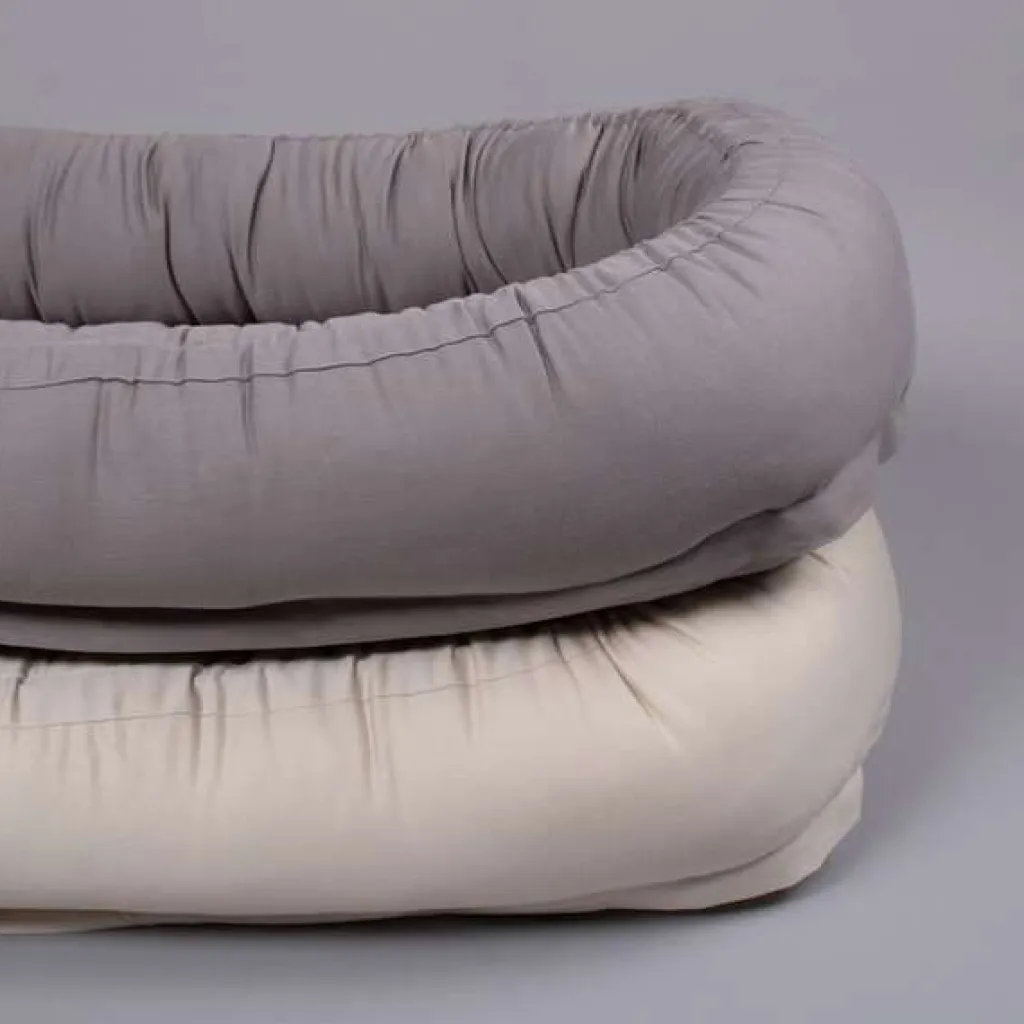 Online Babynest 85x50 cm, Grå Børn Børnemadrasser Og Babynest|Sengeudstyr Til Børn