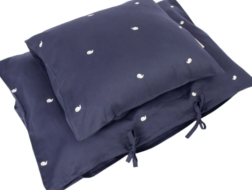 Clearance Babysengetøj Hvalen Christian 70x100 cm, Midnight Børn Sengeudstyr Til Børn|Sengetøj Til Børn