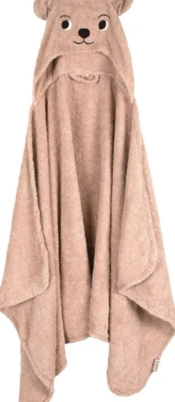 Clearance FILIBABBA Håndklæde m. Hætte 70x140 cm, Bjørn