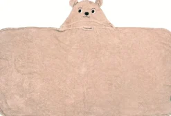 Clearance FILIBABBA Håndklæde m. Hætte 70x140 cm, Bjørn