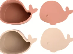 Børn FILIBABBA Madkasser Til Børn > Snackboks Hvalen Christian 2 stk. 12 cm,