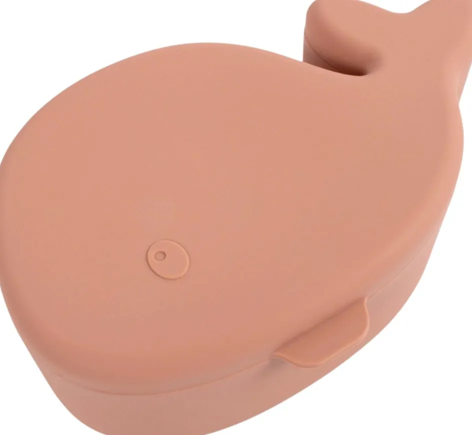 Clearance FILIBABBA Snackbox Hvalen Christian 18,5 cm, Misty Rose