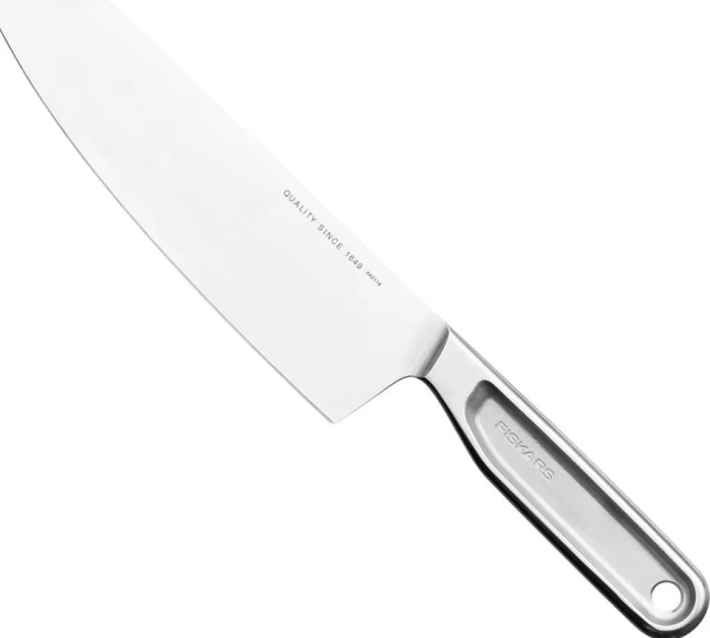 Hot All Steel Santoku Kniv 17 cm Kokkeknive|Japanske Knive