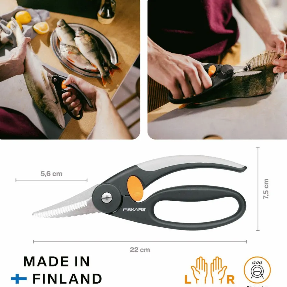 Outlet Fiskars Functional Form Fiskesaks 22 cm