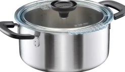 Online Fiskars Functional Form Gryde 30 cm/3 L, Rustfrit Stål