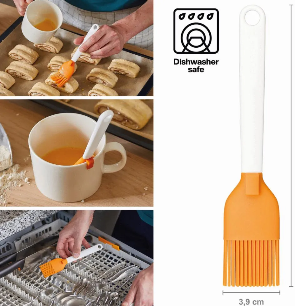 Best Fiskars Functional Form Silikonebagepensel 18,5 cm