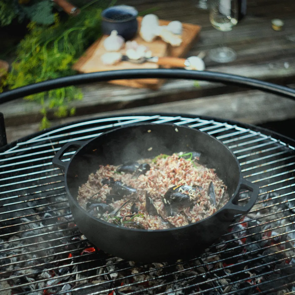 Online Fiskars Norden Grill Støbejernsgryde 6,3 L