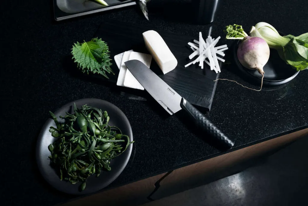 Fiskars Kokkeknive|Japanske Knive > Taiten Santoku Kniv 16 cm