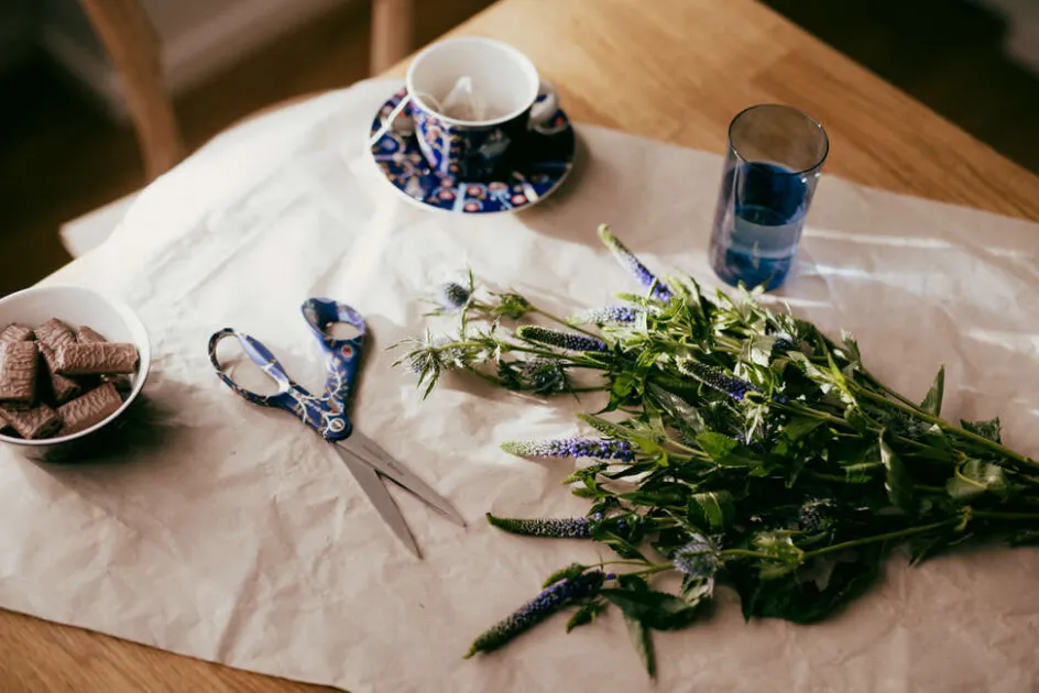 Iittala Fiskars X Brand Collaborations Saks 21 cm, Blå