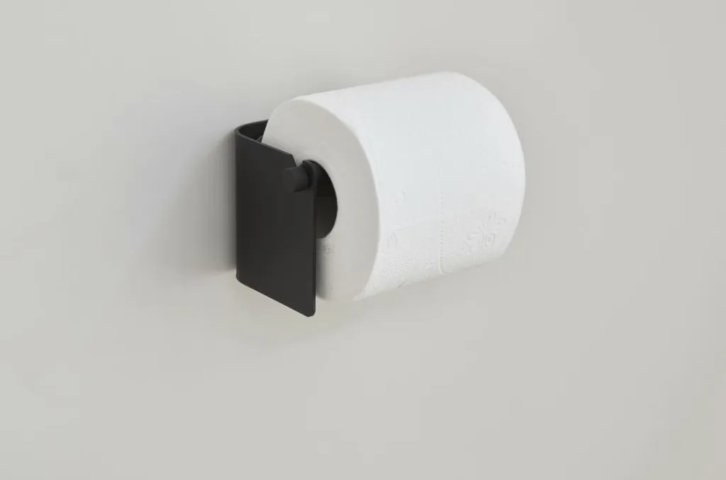 Hot Arc Toiletrulleholder, Sort Badeværelse