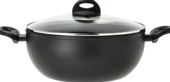 Online Ceramica Stegegryde Ø28 cm/6 L, Sort Gryder Og Kasseroller