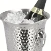 Clearance Champagne-/Vinkøler H20 cm, Silver Metallic Champagne- Og Vinkølere