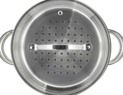 Clearance Dampgryde Ø20 cm/2 L, Rustfri Stål Gryder Og Kasseroller