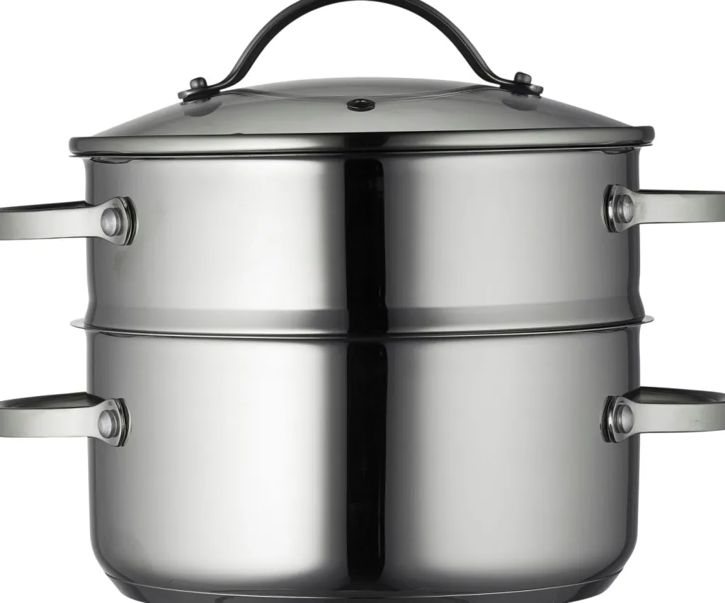 Clearance Dampgryde Ø20 cm/2 L, Rustfri Stål Gryder Og Kasseroller