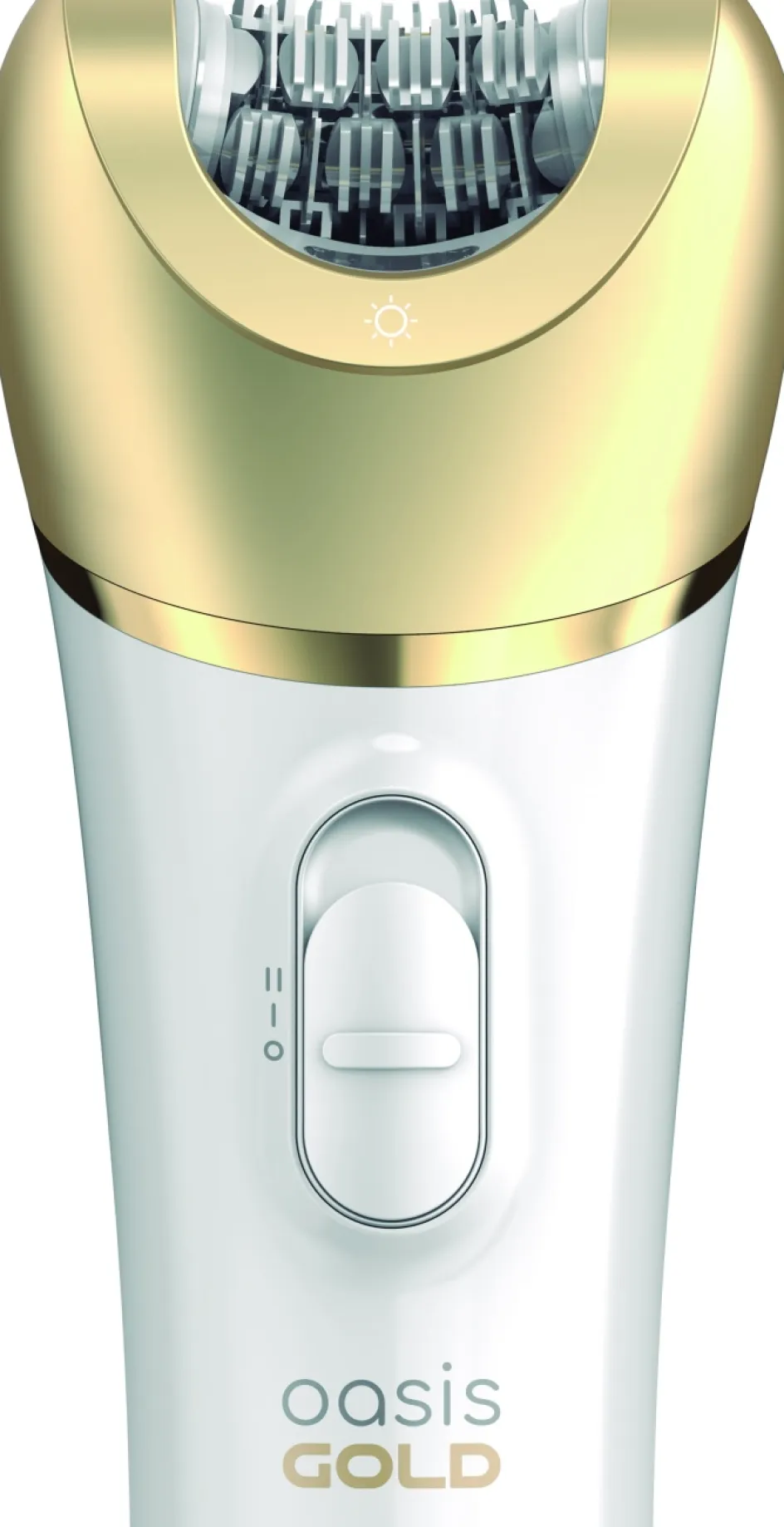 Clearance GA.MA Professional Epilator, Hvid/Guld