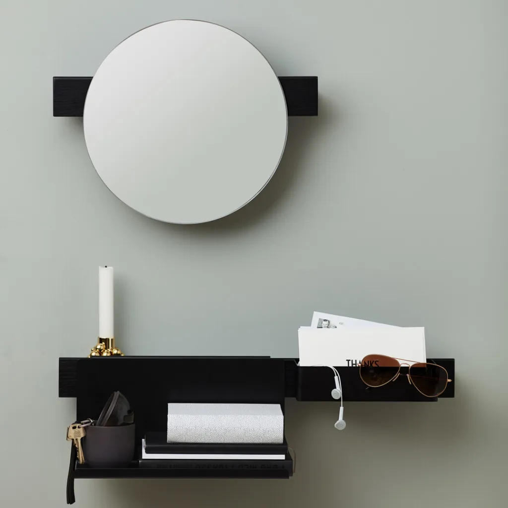 Online Flex Sidebord 32 cm, Sort Borde