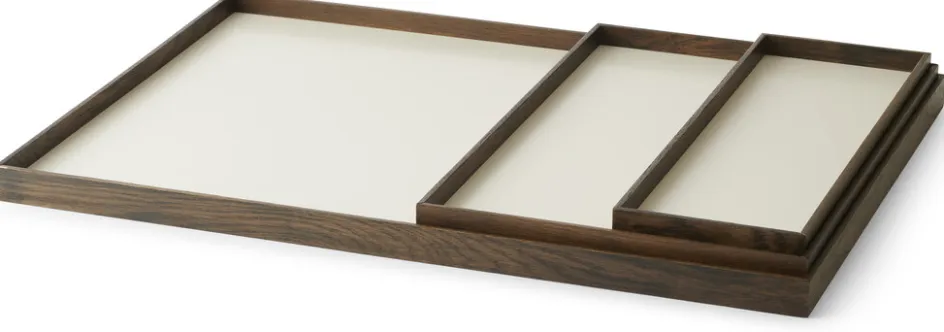 Discount GEJST Frame Bakke 34 cm, Røget Eg/Beige