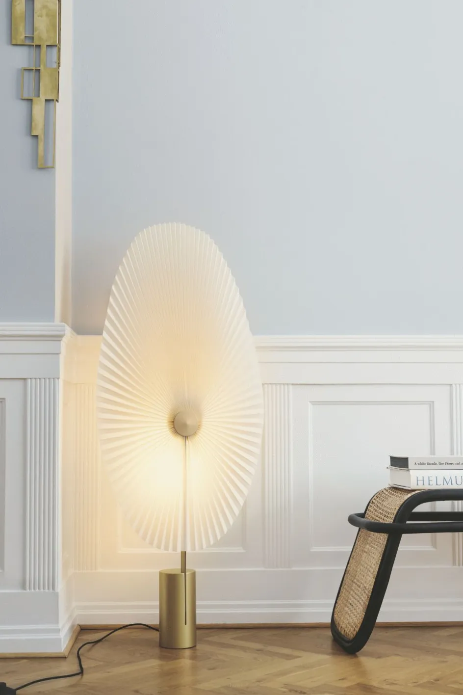Outlet GEJST Liris Gulvlampe H118 cm, Messing