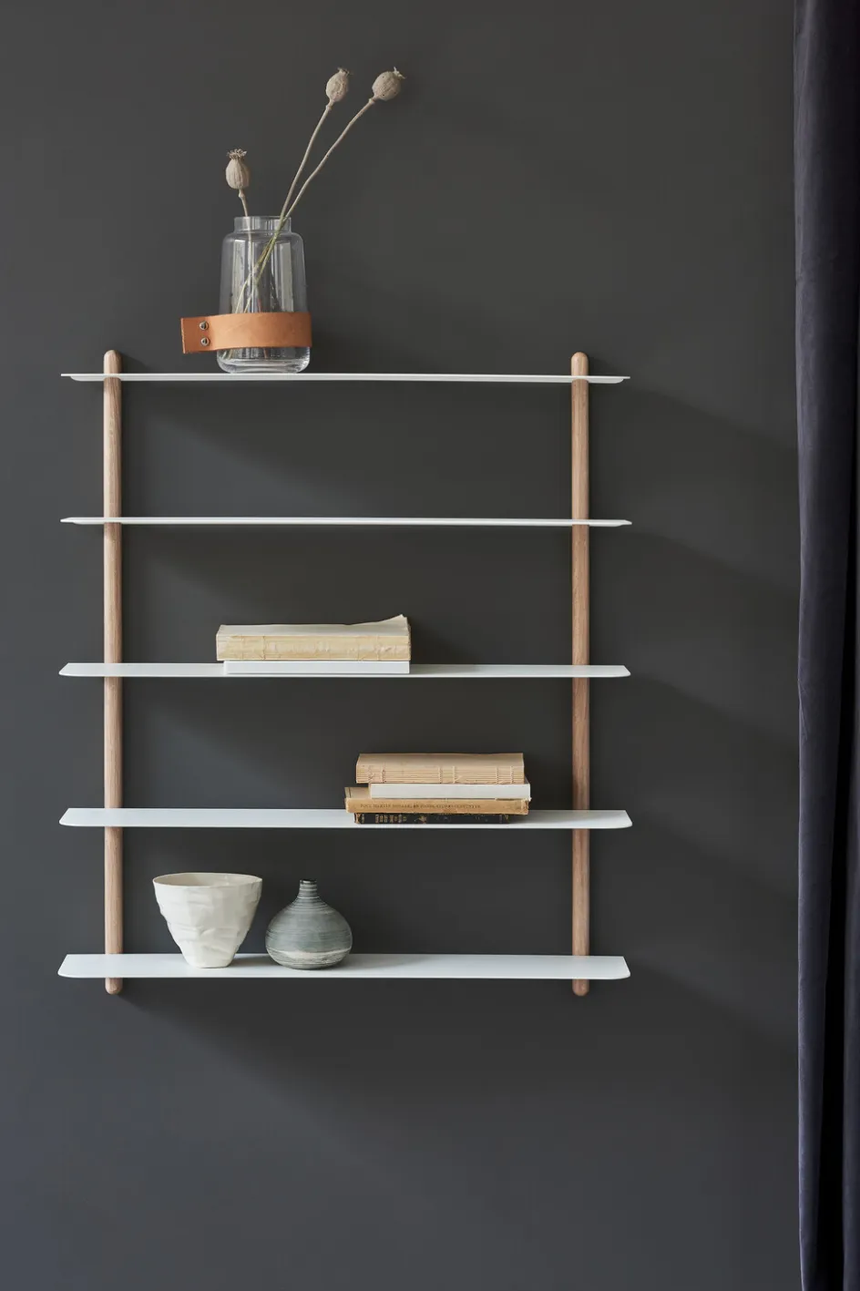 Sale GEJST Nivo Hylde E 64 cm, Eg/Hvid
