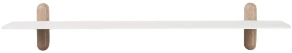 Nivo Hylde G 66,5 cm, Eg/Hvid Hylder
