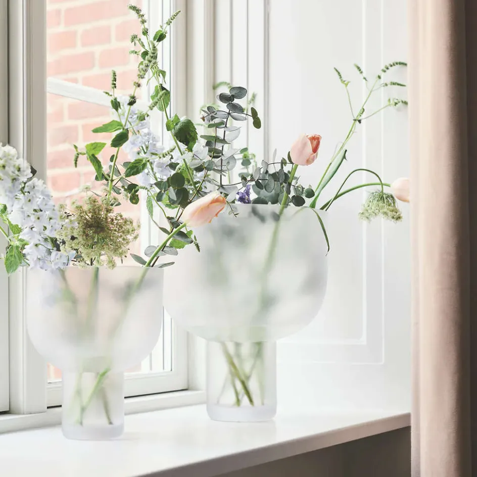 Discount GEJST Nebl Vase H24,5 cm, Frostet