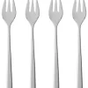 New Gense Fuga Kagegaffel 6 stk, Mat/Blankt Stål