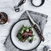 Gense Old Farmer Classic Steakkniv XL 4 stk, Træ/Stål