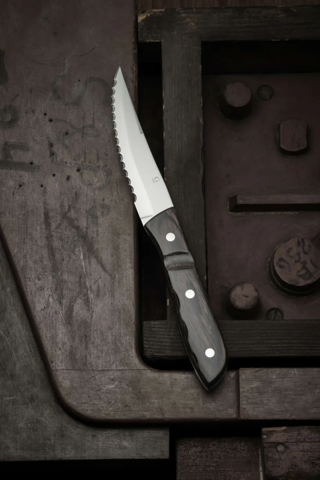Gense Steakbestik > Old Farmer Classic Steakkniv XL, Træ/Stål