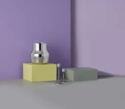 Sale Gense Dorotea Vase H19,5 cm, Blankt Stål