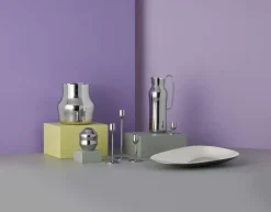 Online Gense Dorotea Vase H10 cm, Blankt Stål