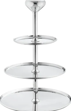 Clearance Georg Jensen Alfredo Etagere, Blankt Stål