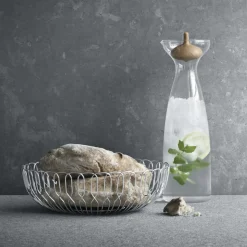 Georg Jensen Karafler > Alfredo Glaskaraffel 1 L, Egetræ