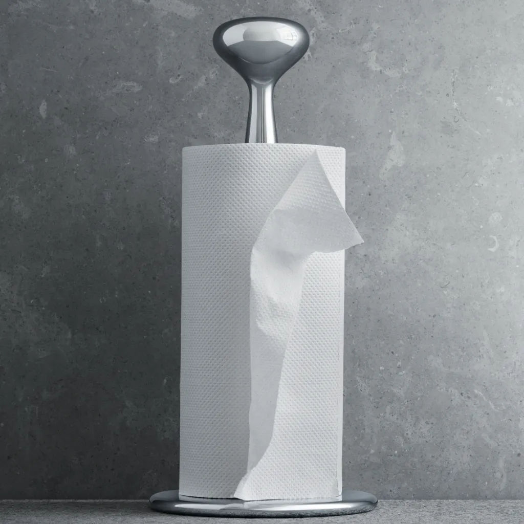 Georg Jensen Køkkenrulleholdere > Alfredo Køkkenrulleholder 32 cm, Blankt Stål