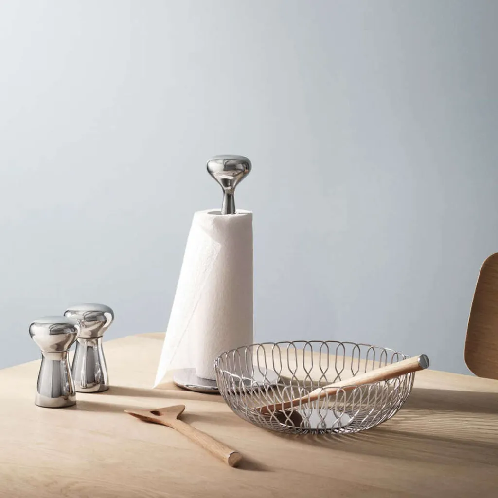 Georg Jensen Serveringsbestik > Alfredo Salatbestik 18 cm, Egetræ