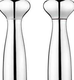 Georg Jensen Alfredo Salt- & Peberkværn , Blankt Stål