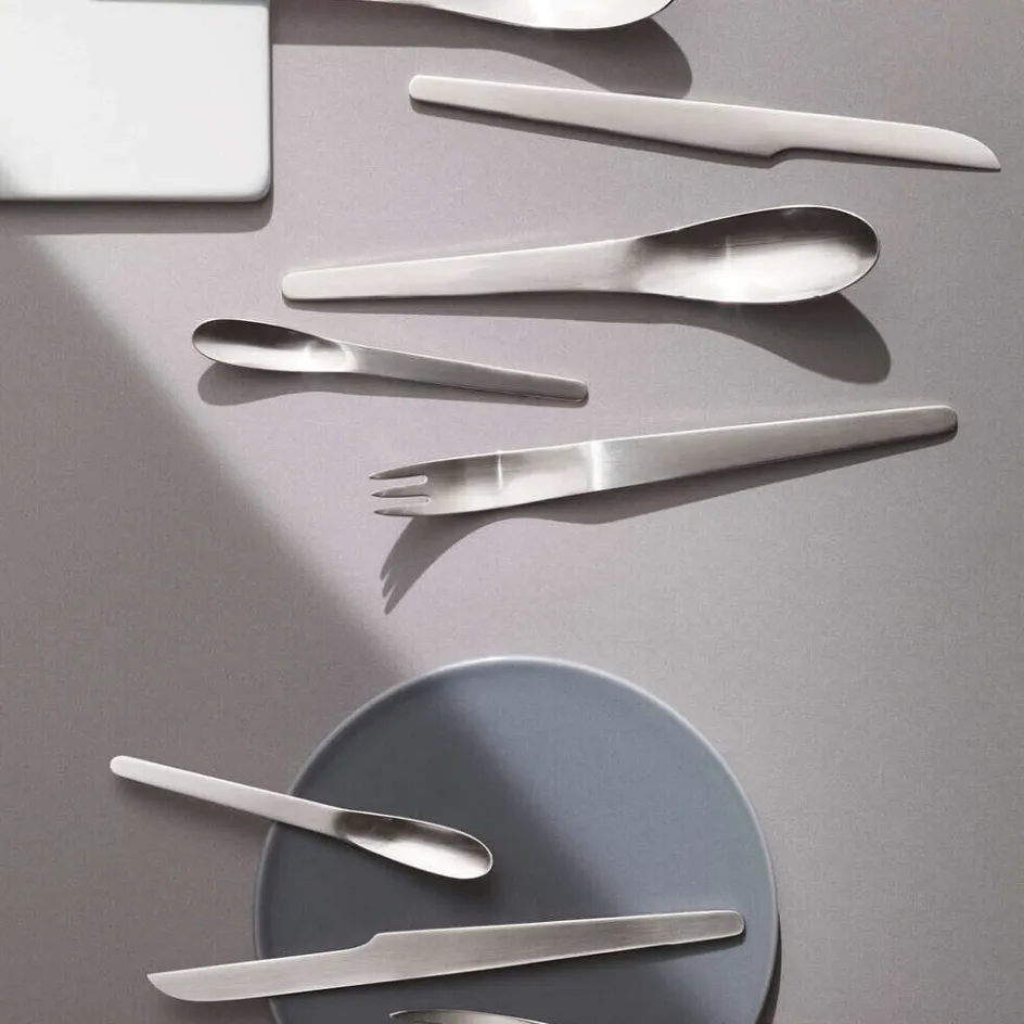 Hot Georg Jensen Arne Jacobsen Spisekniv m. Langt Skaft