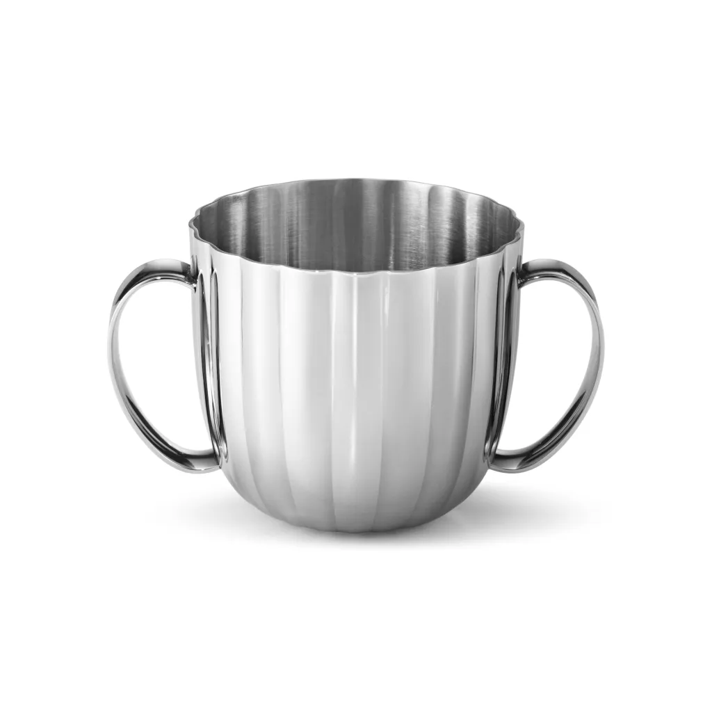 Børn Georg Jensen Børnespisesæt > Bernadotte Børnesæt 2 Dele, Blankt Stål